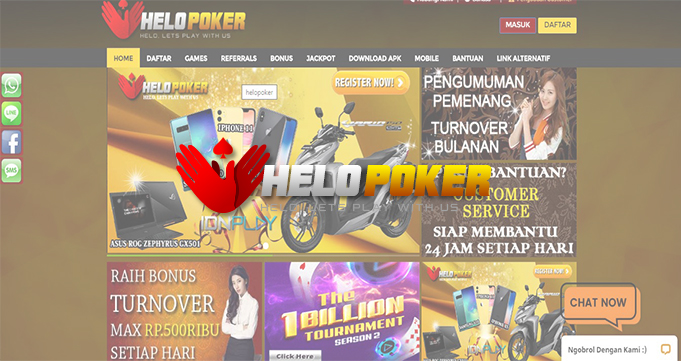 Helopoker – Situs Poker QQ Ceme Online Indonesia Terbaik